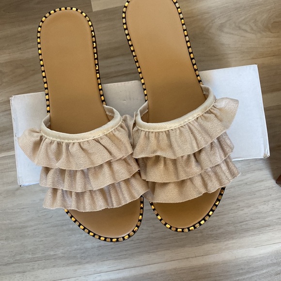 Ruffled Sandals - Picture 2 of 2